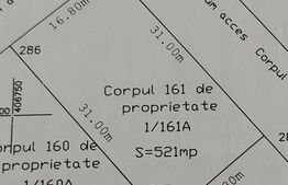 Teren extravilan 521 mp ADRILEX 