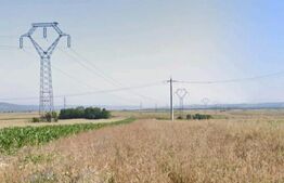 Teren Agricol 9800 mp Fratoștița, front 40 m