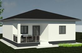 Casa parter la rosu, 355 mp teren, zona Podari
