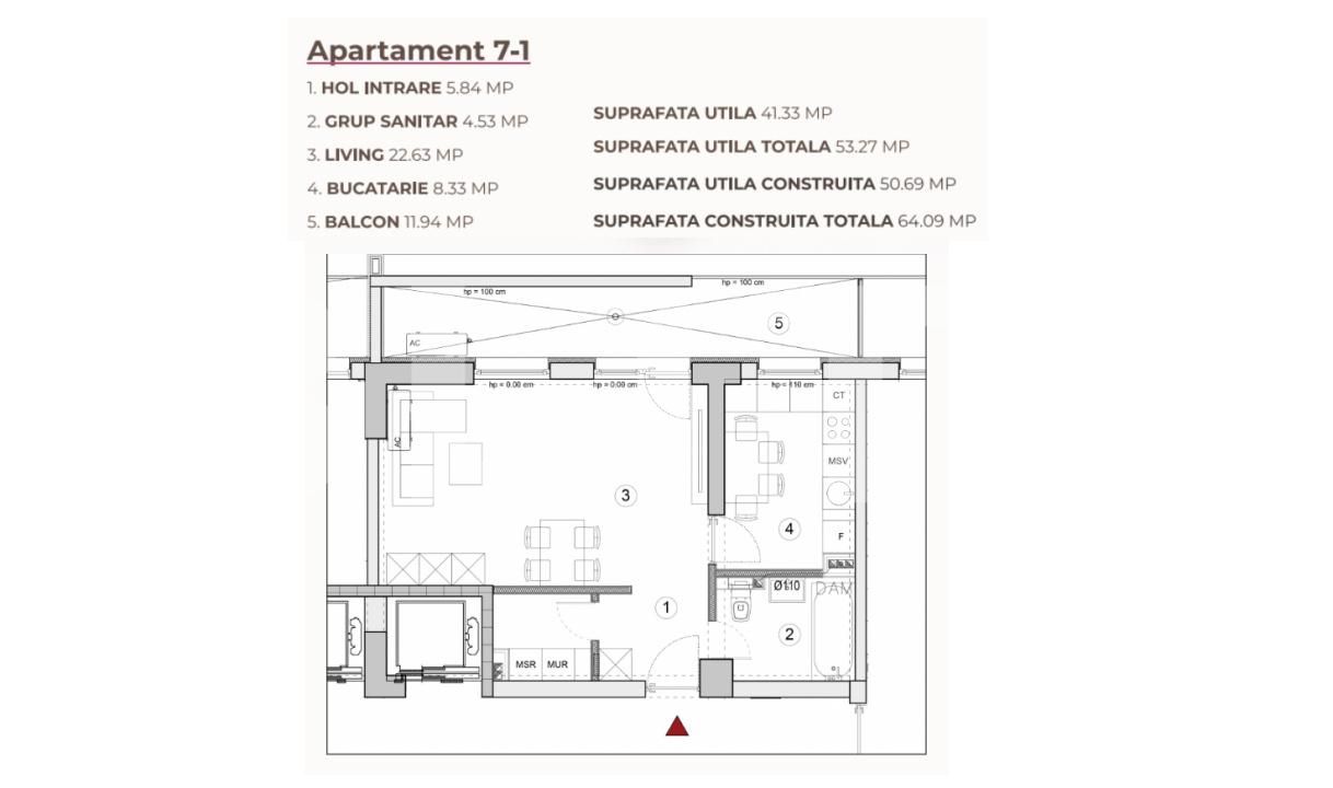 Garsonieră de vânzare Calea Severinului - 194920AV | BLITZ Craiova | Poza4