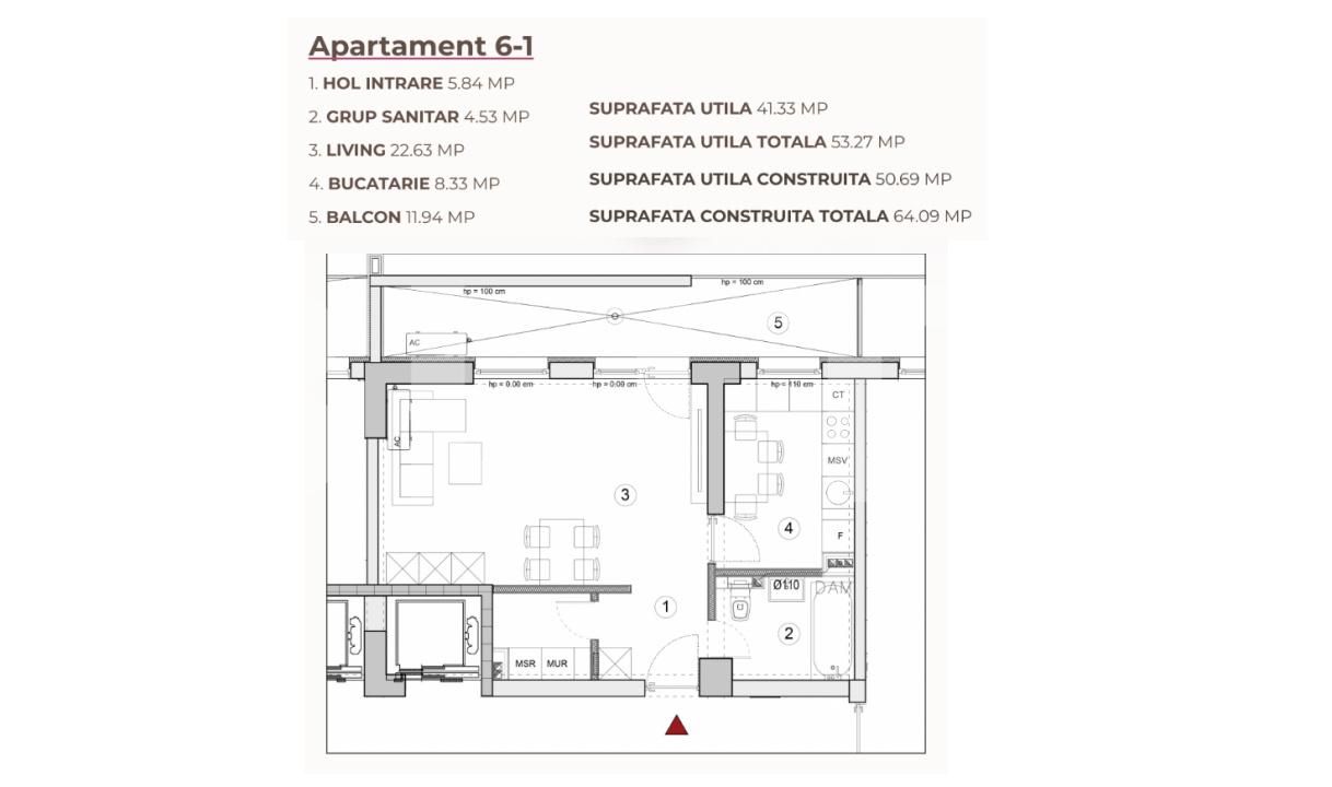 Garsonieră de vânzare Calea Severinului - 194921AV | BLITZ Craiova | Poza3