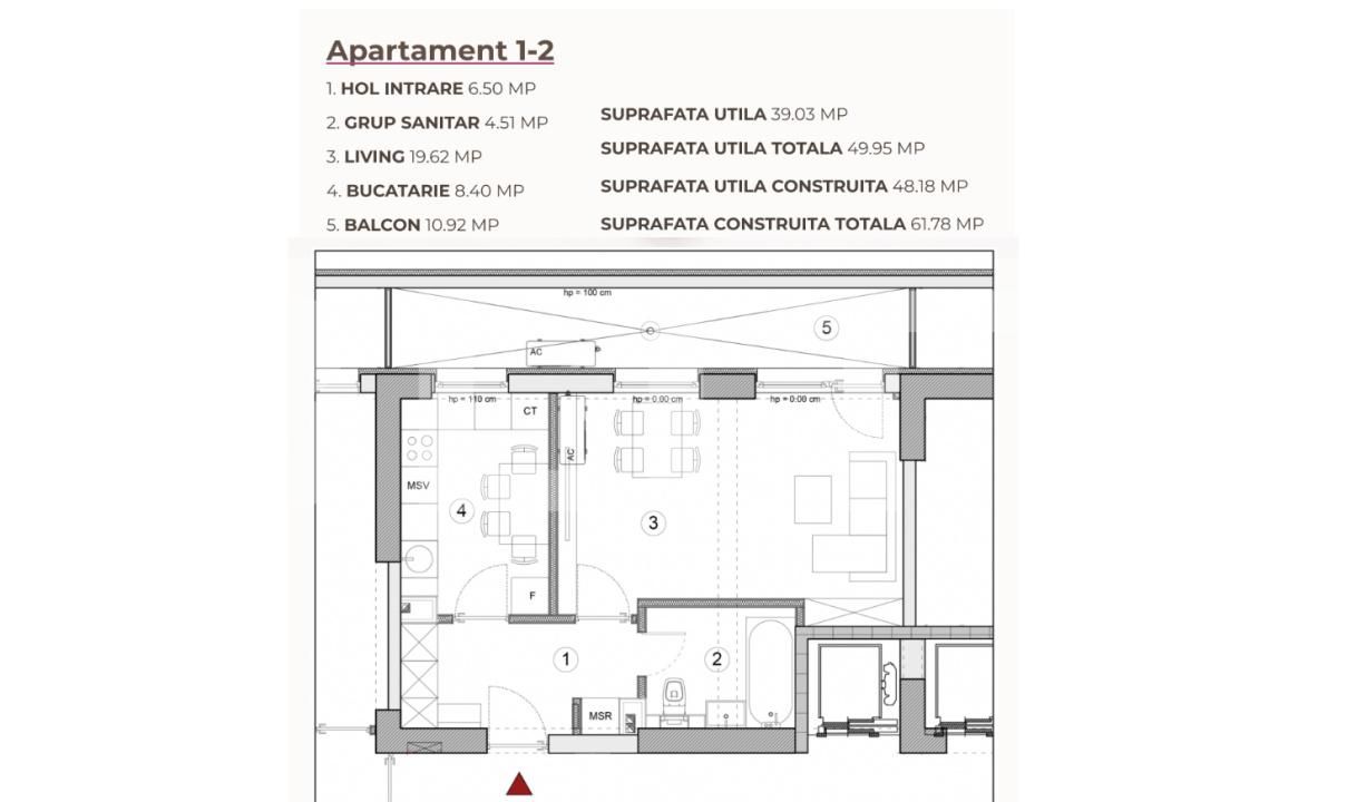 Garsonieră de vânzare Calea Severinului - 194925AV | BLITZ Craiova | Poza2