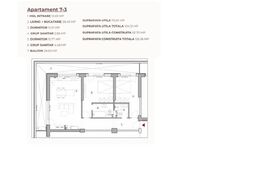 Apartament open space 3 camere 104.12 mp în ansamblu cu 0% Comision la Achiziție