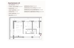 Apartament open space 3 camere 104.19 mp în ansamblu cu 0% Comision la Achiziție