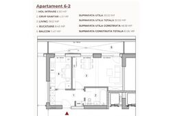 Studio 50.50 mp intr-un ansamblu cu 0% Comision la Achiziție 