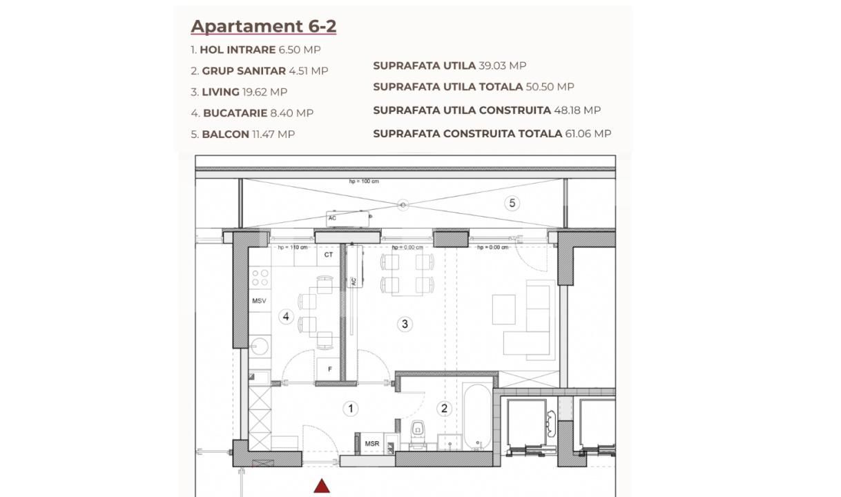 Garsonieră de vânzare Calea Severinului - 194943AV | BLITZ Craiova | Poza3