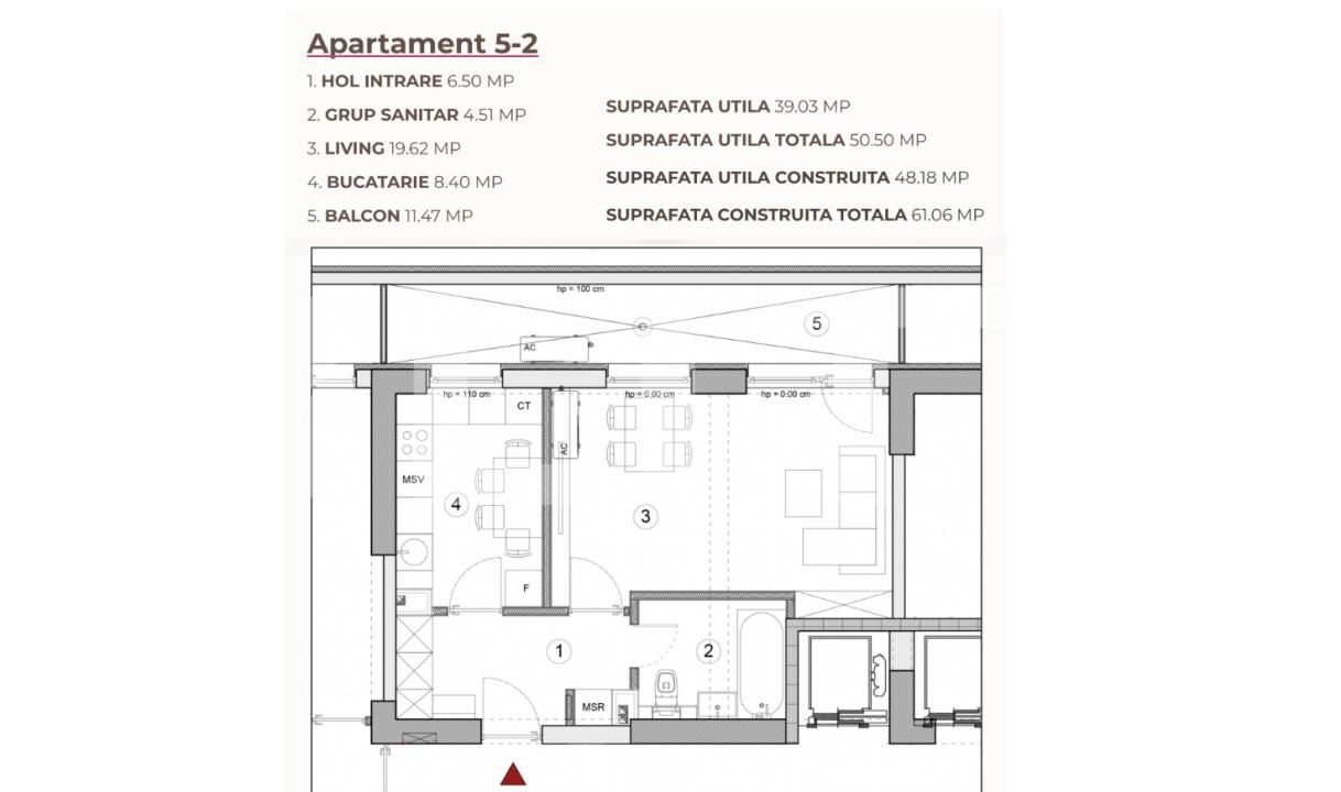 Garsonieră de vânzare Calea Severinului - 194944AV | BLITZ Craiova | Poza2