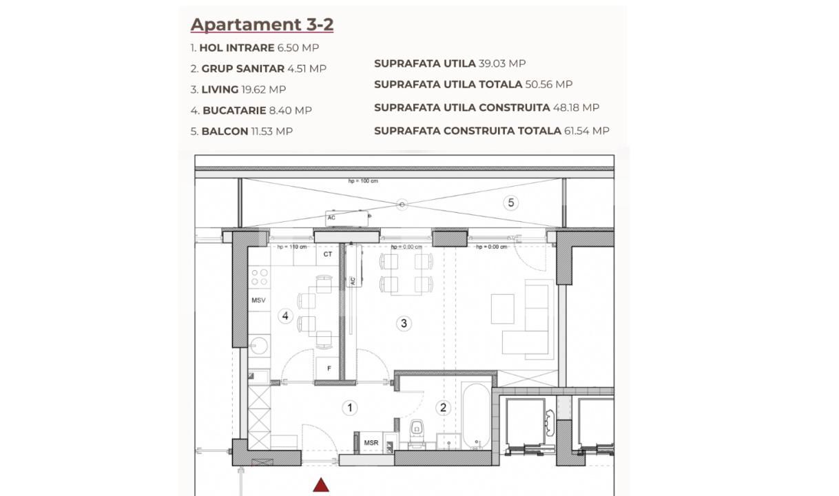Garsonieră de vânzare Calea Severinului - 194946AV | BLITZ Craiova | Poza2