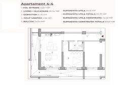 Apartament 2 camere, 83.77 mp intr-un ansamblu cu 0% Comision la Achiziție 