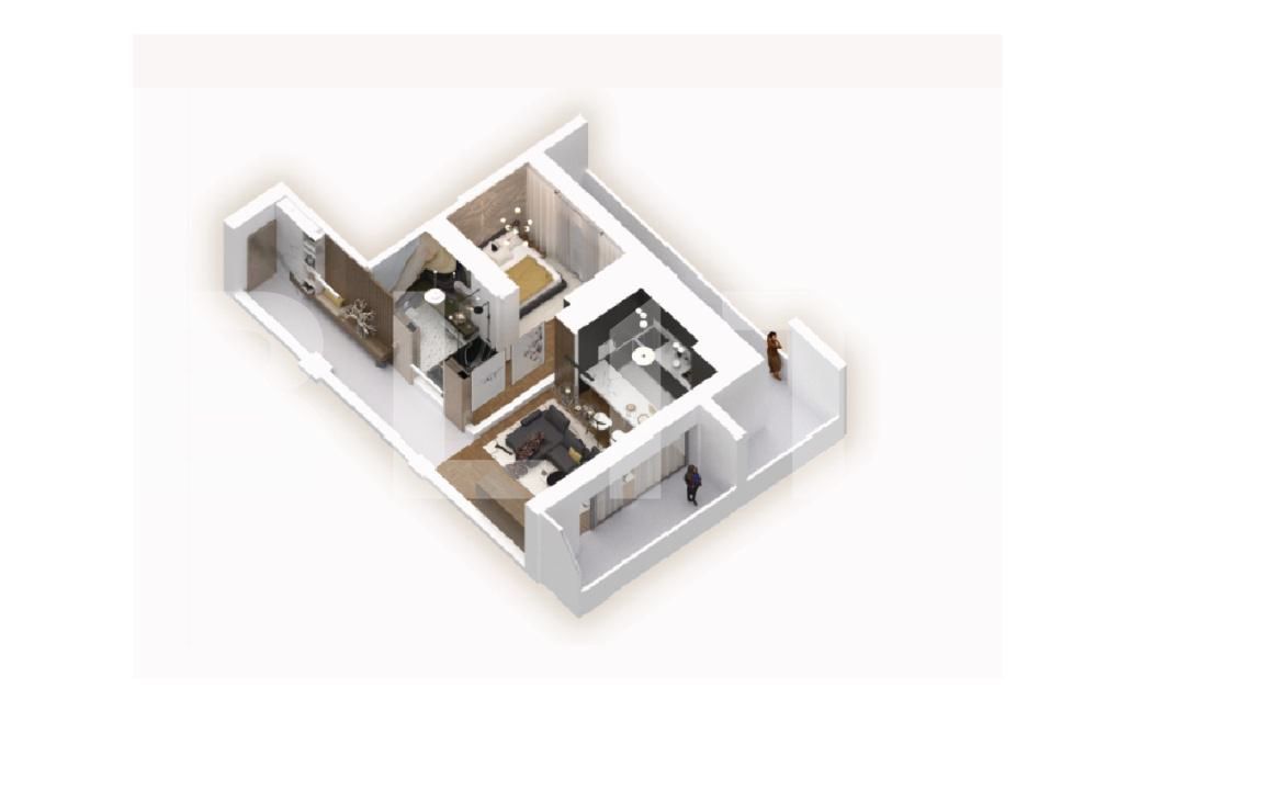 Apartament de vânzare 2 camere Calea Severinului - 195192AV | BLITZ Craiova | Poza3