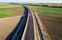 Teren extravilan, 4680 mp, deschidere directă Centura Sud-Podari