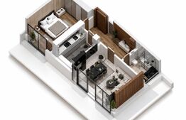 Apartament 2 camere, 75.18 mp, ansamblu 0% Comision Achiziție, Calea Severinului