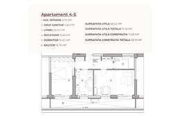 Apartament 2 camere, 75.18 mp, ansamblu 0% Comision Achiziție, Calea Severinului