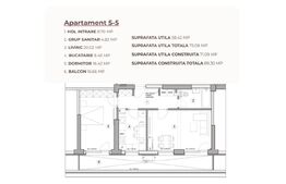 Apartament 2 camere, 75.08 mp, ansamblu 0% Comision Achiziție, Calea Severinului