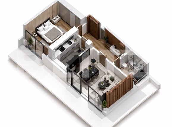 Apartament de vânzare 2 camere Calea Severinului - 195279AV | BLITZ Craiova | Poza1