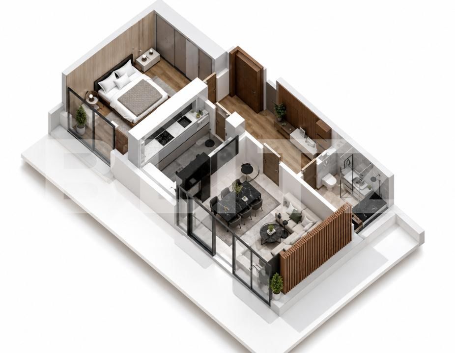 Apartament de vânzare 2 camere Calea Severinului - 195280AV | BLITZ Craiova | Poza4
