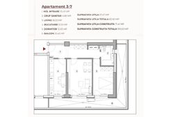 Apartament 2 camere, 82.92 mp, ansamblu 0% Comision Achiziție, Calea Severinului