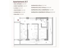 Apartament 2 camere, 82.62 mp, ansamblu 0% Comision Achiziție, Calea Severinului