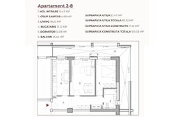Apartament 2 camere, 82.92 mp, ansamblu 0% Comision Achiziție, Calea Severinului
