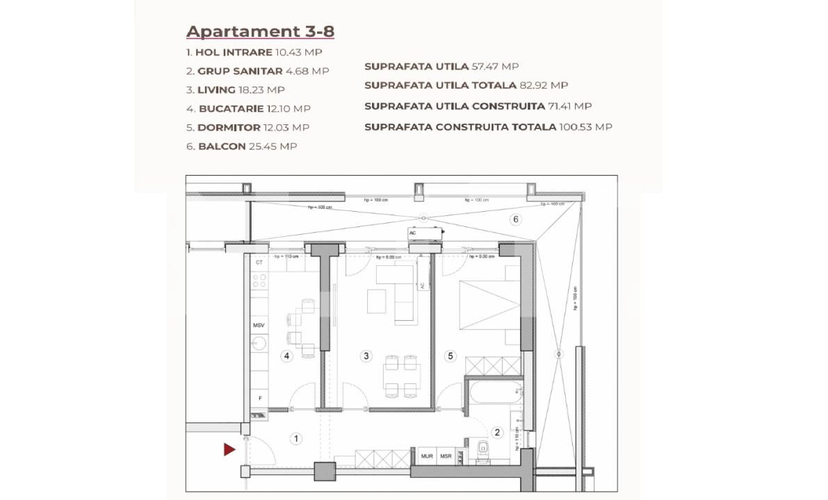 Apartament de vânzare 2 camere Calea Severinului - 195438AV | BLITZ Craiova | Poza2