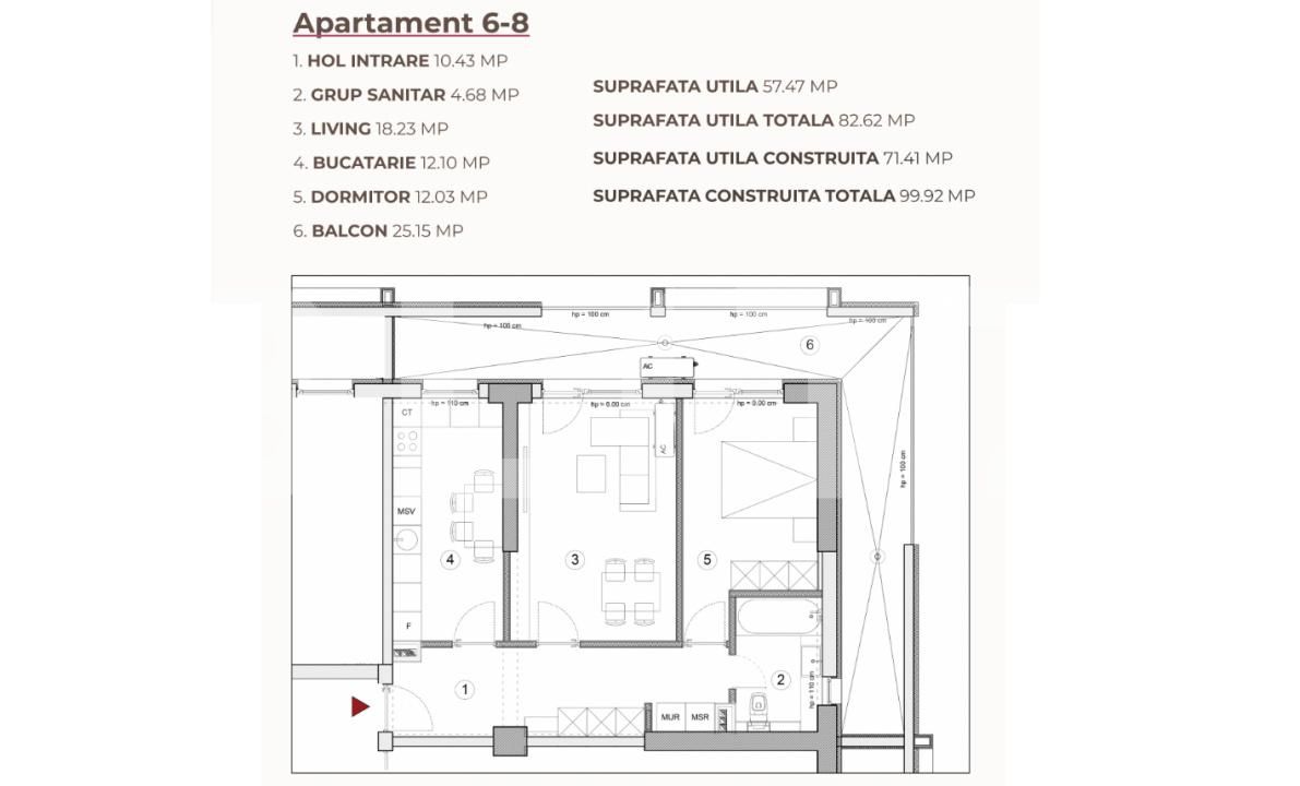 Apartament de vânzare 2 camere Calea Severinului - 195439AV | BLITZ Craiova | Poza2
