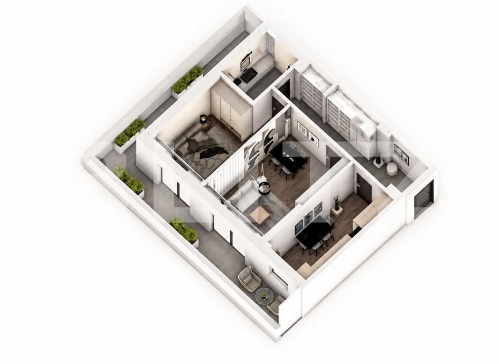 Apartament de vânzare 2 camere Calea Severinului - 195443AV | BLITZ Craiova | Poza4