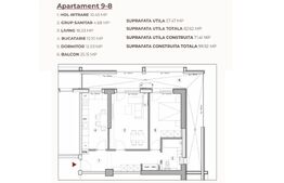 Apartament 2 camere, 82.62 mp, ansamblu 0% Comision Achiziție, Calea Severinului