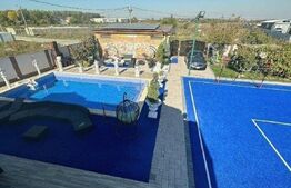 Vilă cu piscină, saună, tenis și sală sport nouă, 200 mp, zona Balta Verde 