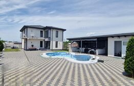 Vilă cu piscină, curte amenajată, 132.20 mp, teren 523mp, Albești Șimnicu de Sus