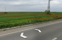 Teren investiție, 14.000 mp extravilan, deschidere 33 ml DE 82, Podari