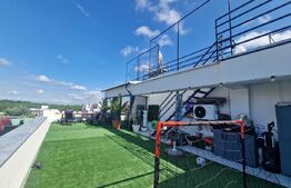 Penthouse premium 250 mp cu terasă și teren de fotbal privat Zona Romanescu