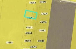 Teren intravilan 1.235 mp, deschidere 27,5 ml, zona Carcea
