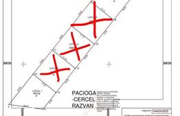 Teren 3 parcele intravilan, 308 mp, deschidere 18 m, Damila zona U.M.