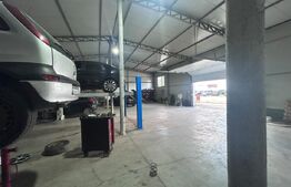 Service auto complet echipat de închiriat, 400 mp, Parcare generoasă