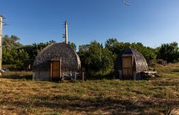 Pensiune 11 camere, cramă, terasă închisă, teren 15.073mp, zona Leamna