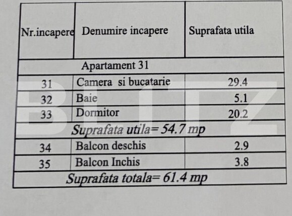 Apartament de vânzare 2 camere Exterior Est - 203101AV | BLITZ Craiova | Poza2