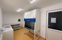 Depozit farmaceutic cu laborator analize 269 mp, curte 1.845mp, zona Cârcea