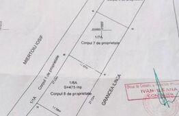 Teren extravilan de vanazre, 475 mp, zona Cosoveni
