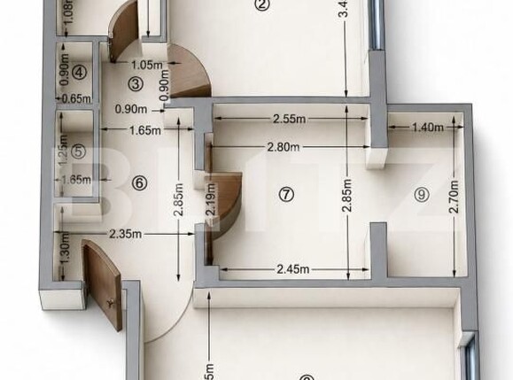 Apartament de vânzare 2 camere Rovine - 204203AV | BLITZ Craiova | Poza8