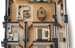 Apartament 2 camere, 57 mp utili Preajba - 0% comision la cumparare