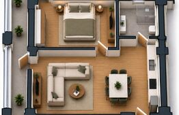 Apartament 2 camere, 54 mp utili Preajba - 0% comision la cumparare