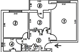 Apartament 2 camere, 49 mp, zona Sarari 