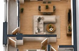 Apartament 2 camere, 47 mp utili Preajba - 0% comision la cumparare