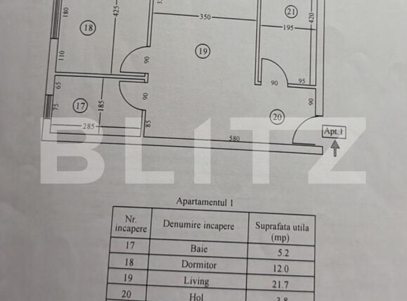 Apartament de vânzare 2 camere Ultracentral - 208094AV | BLITZ Craiova | Poza6