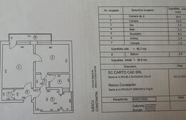 Apartament 2 camere, 46.30, zona Centrală