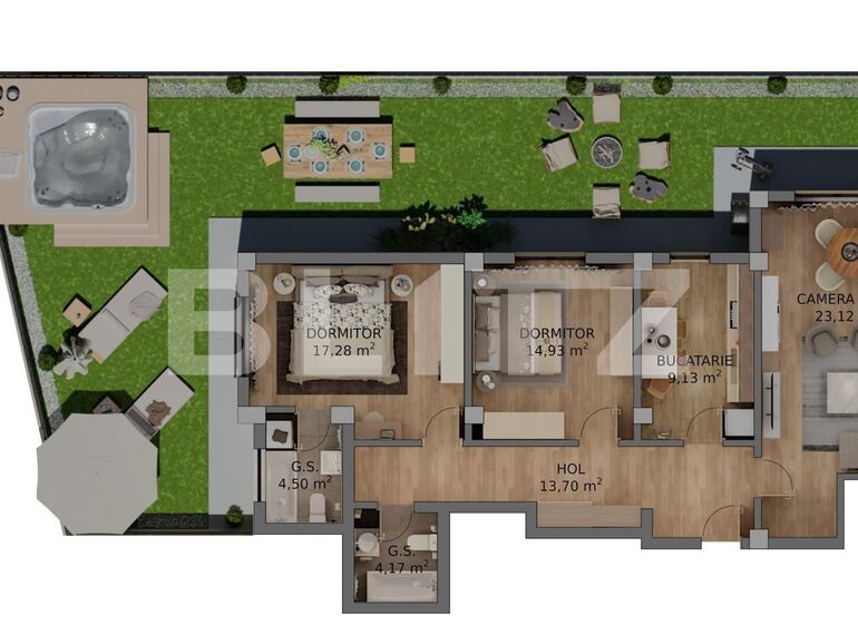 Apartament de vânzare 3 camere Veteranilor - 68114AV | BLITZ Craiova | Poza1