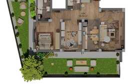 Apartament 3 camere, 74 mp, gradina 49 mp,  ANL parc
