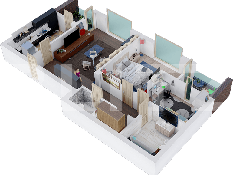 Apartament de vânzare 3 camere Lapus - 68402AV | BLITZ Craiova | Poza6