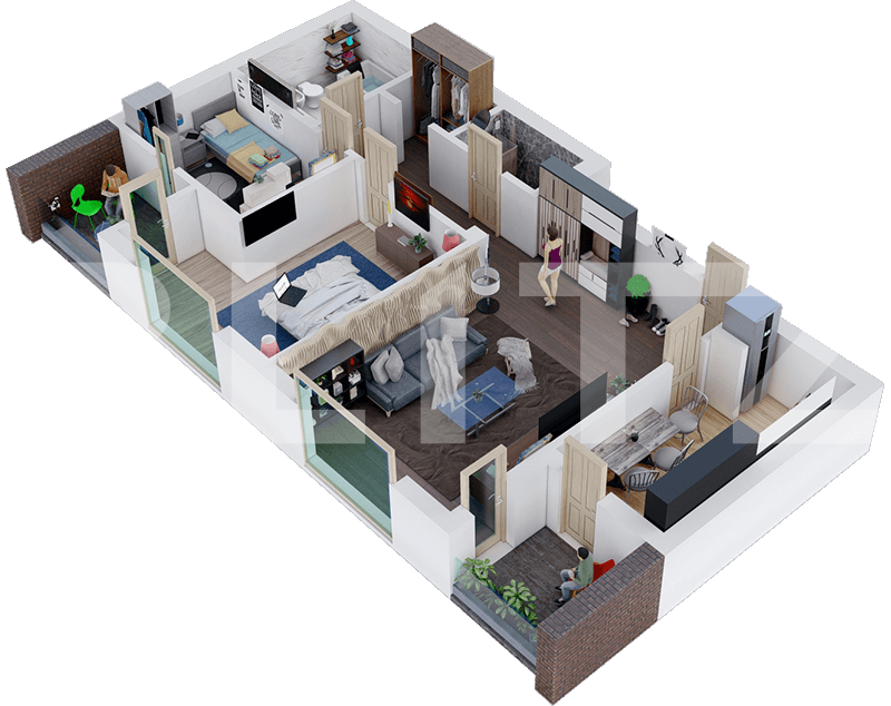 Apartament de vânzare 3 camere Lapus - 68402AV | BLITZ Craiova | Poza4