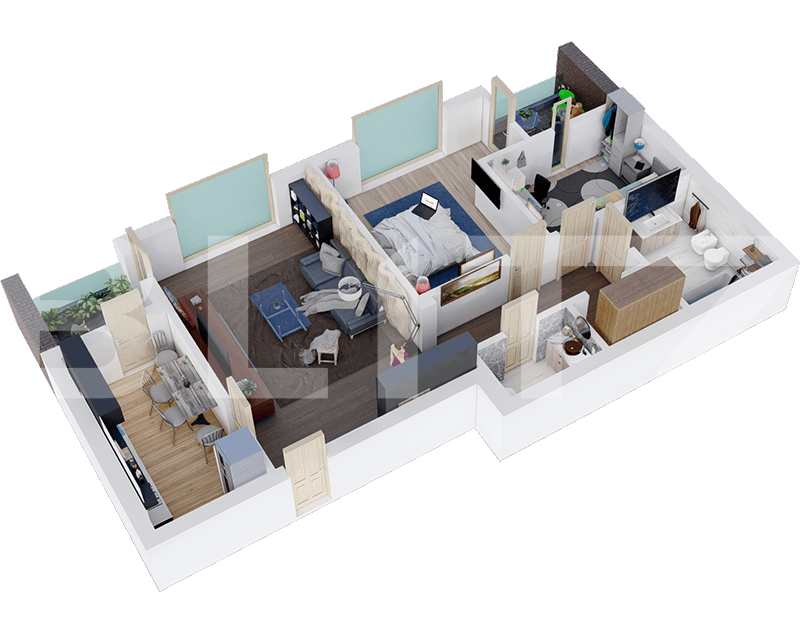 Apartament de vânzare 3 camere Lapus - 68402AV | BLITZ Craiova | Poza3